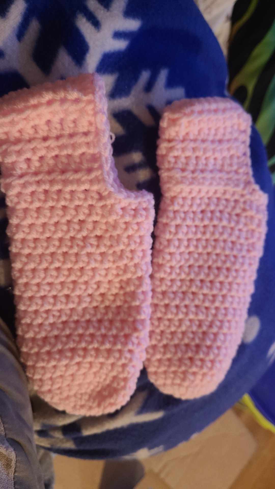 Crochet footies