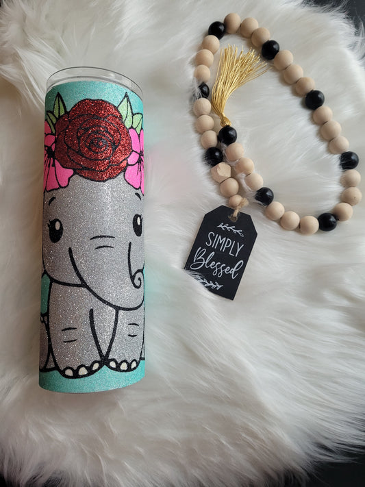 20oz elephant tumbler